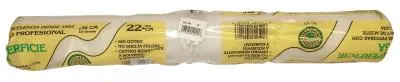 Linzer Shed-Resistant Roller Covers, 18 in, 3/8 in Nap, White Woven, RC101-18CC