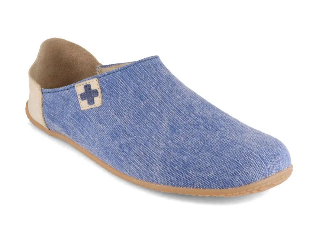 Living Kitzbuehel Women's Cotton Slippers Swiss Cross