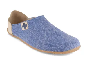 Living Kitzbuehel Women's Cotton Slippers Swiss Cross