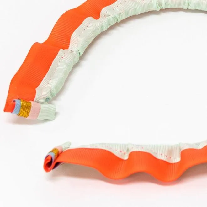 Meri Meri Rainbow Ruffle Headband