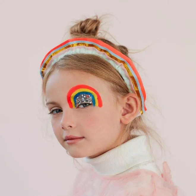 Meri Meri Rainbow Ruffle Headband