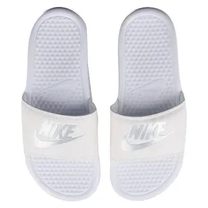 Nike BENASSI "JUST DO IT." Slippers Wit  SALE