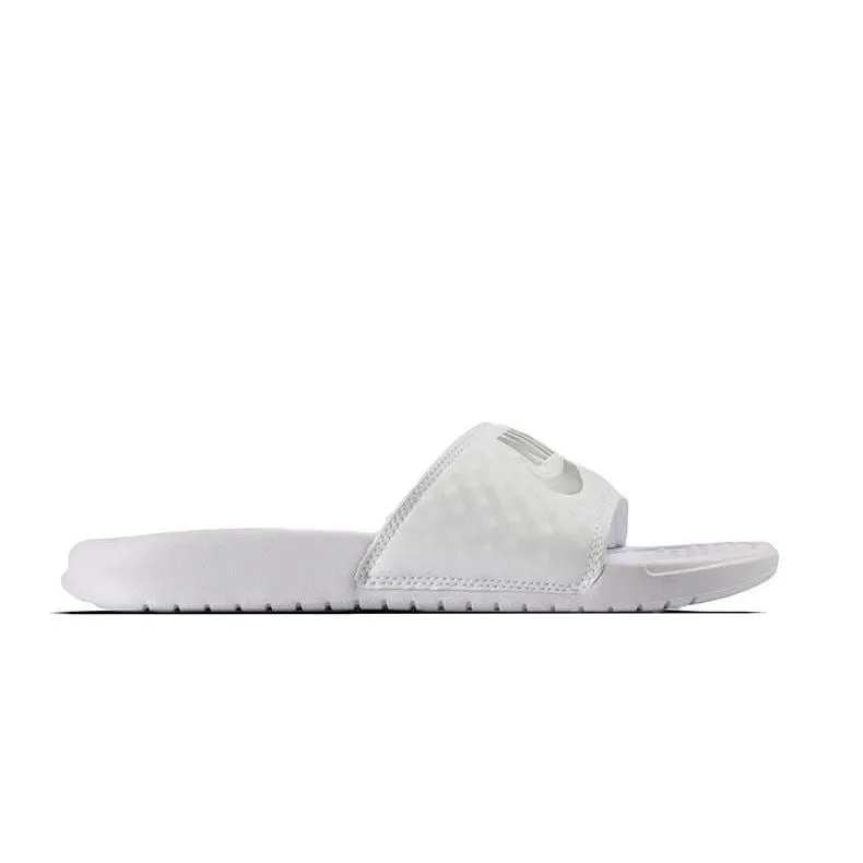 Nike BENASSI "JUST DO IT." Slippers Wit  SALE