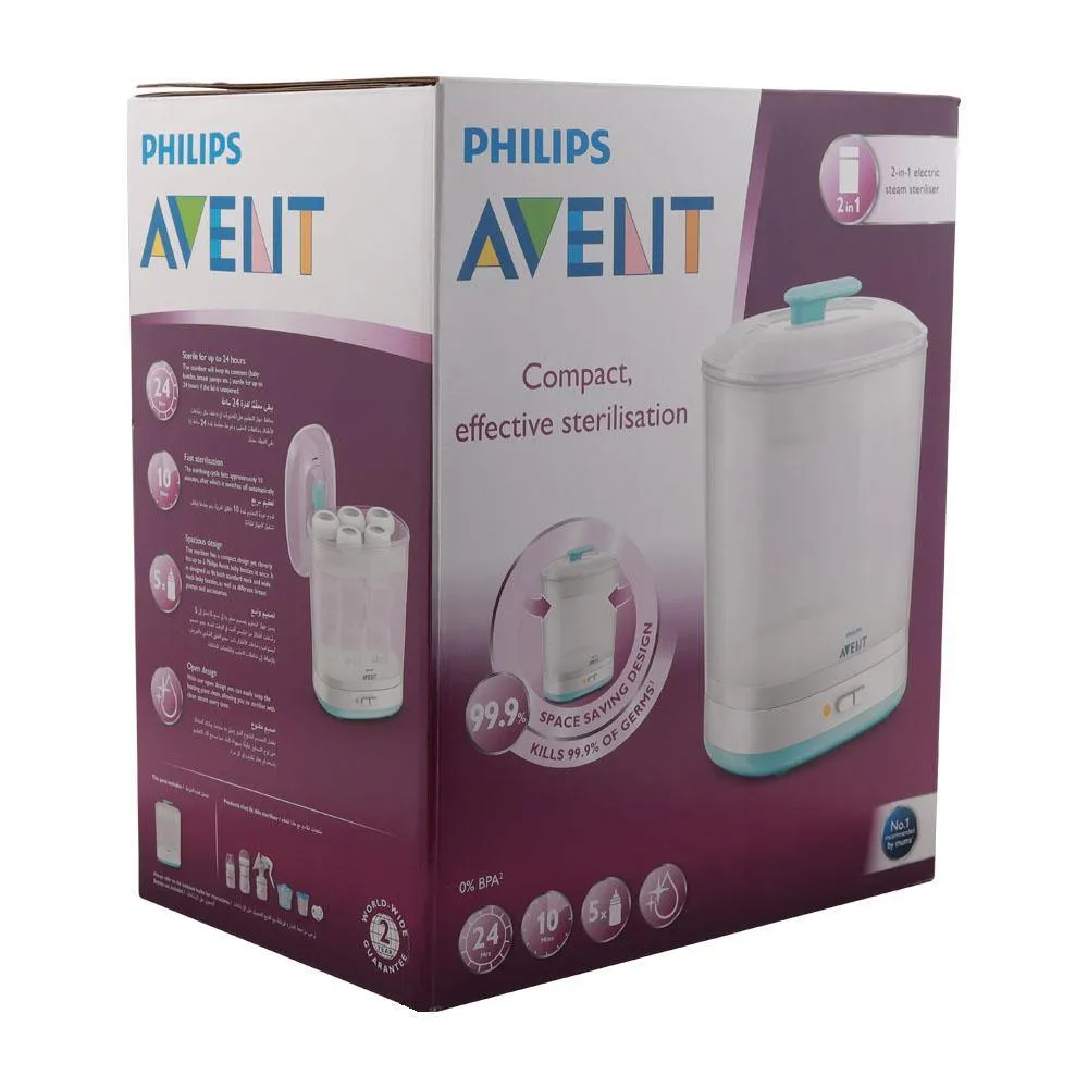 Philips Avent Electric Steam Steriliser 2 In 1