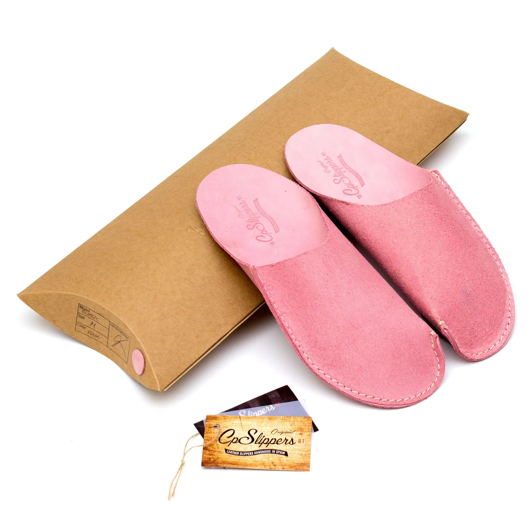 Pink CP Slippers Minimalist