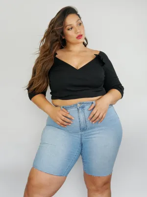 Rinona Ruffle Puff Sleeve Top