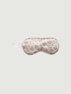 Satin Sleep Eye Mask Leopard
