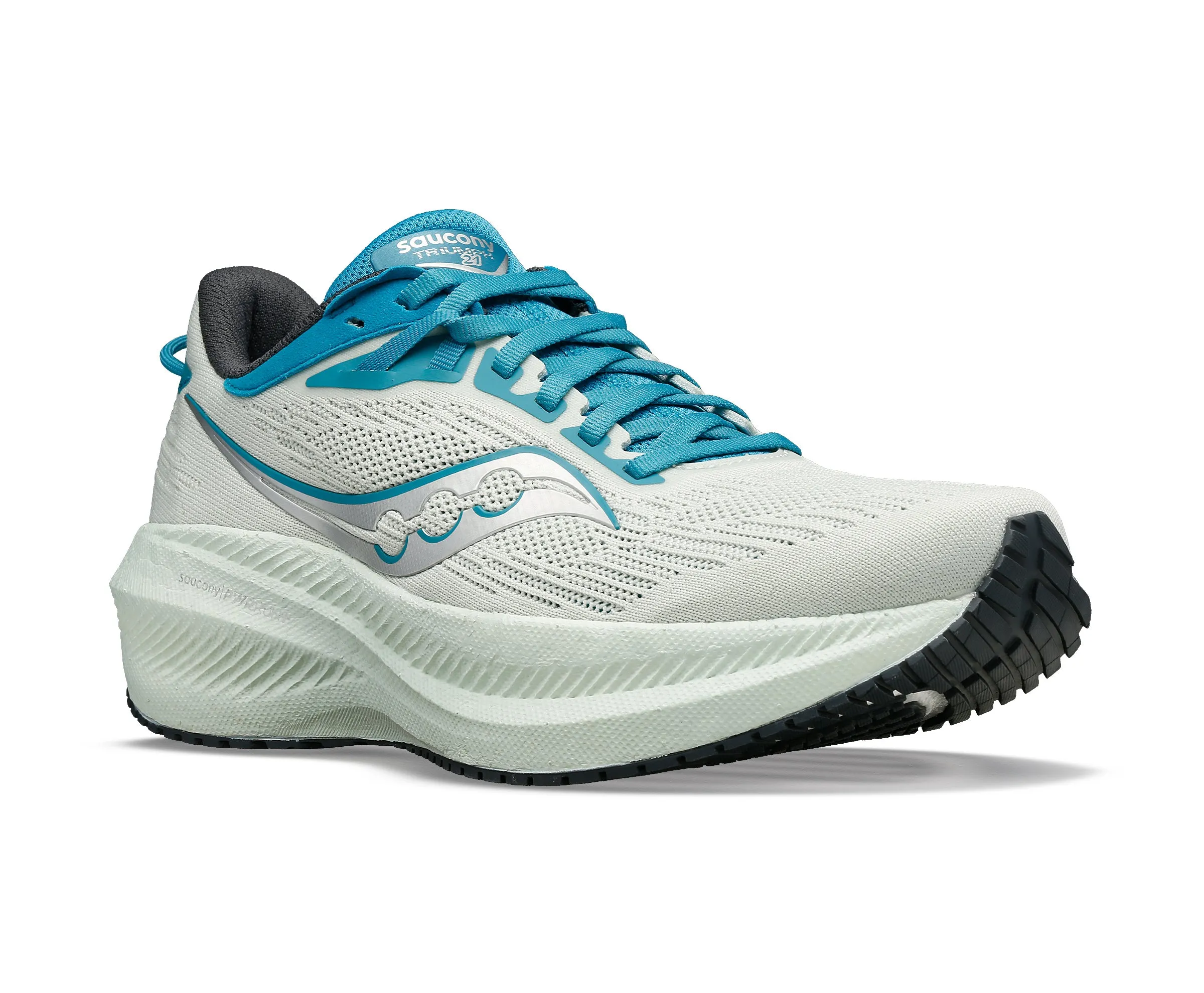 Saucony Triumph 21 (Womens) - Mist/Ink