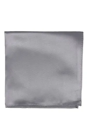 Silver Eternity Pocket Square