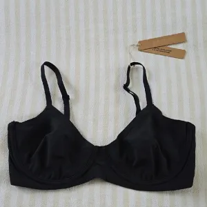 SKIMS Fits Everybody Unlined Demi Bra Size:34D Onyx
