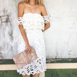 Smoke Lace Dress