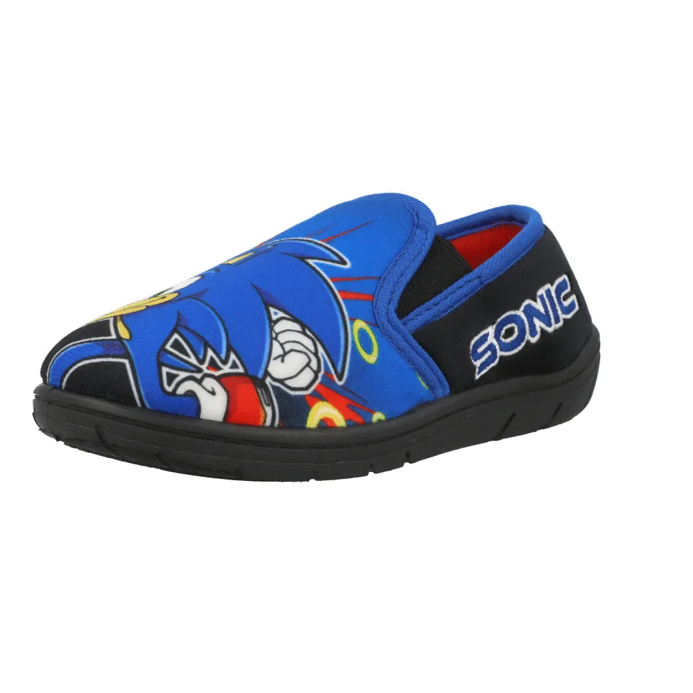 Sonic The Hedgehog Jackson Blue Kids' Slippers
