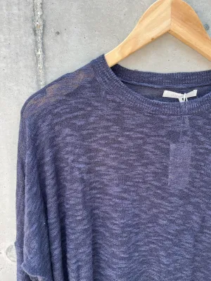 Stitch Drop Sandcastle Sweater Midnight Blue