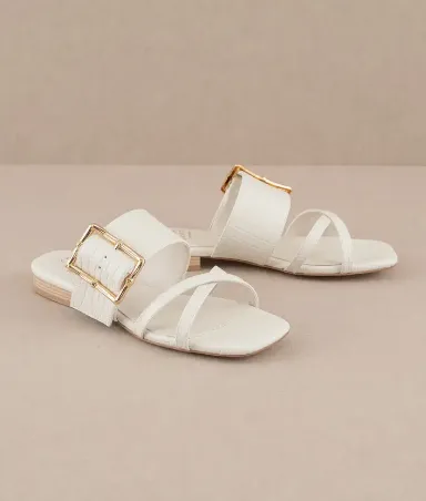 Summer White Sandals