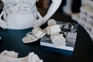Summer White Sandals