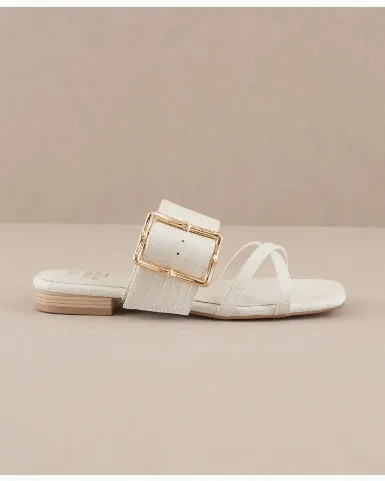 Summer White Sandals