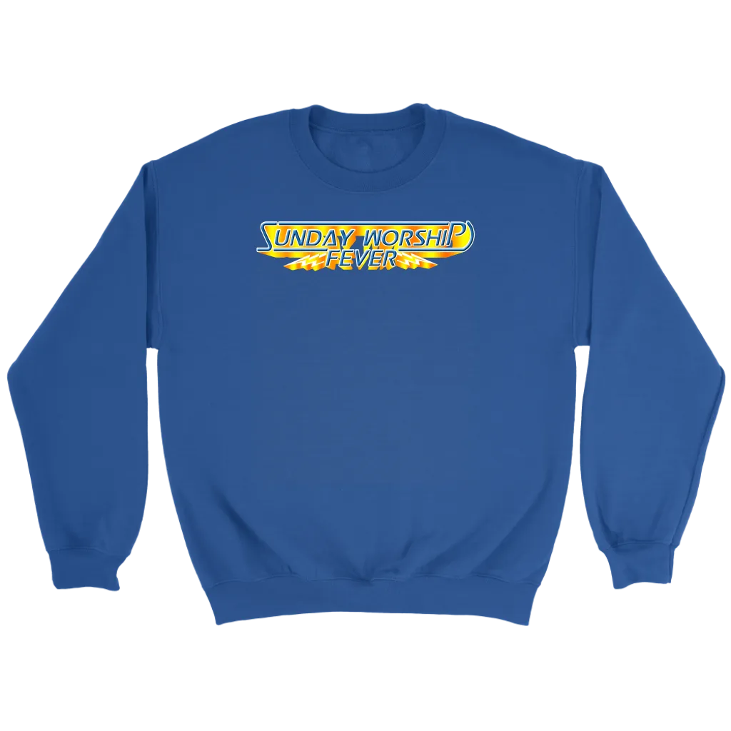 Sunday Worship Fever Crewneck
