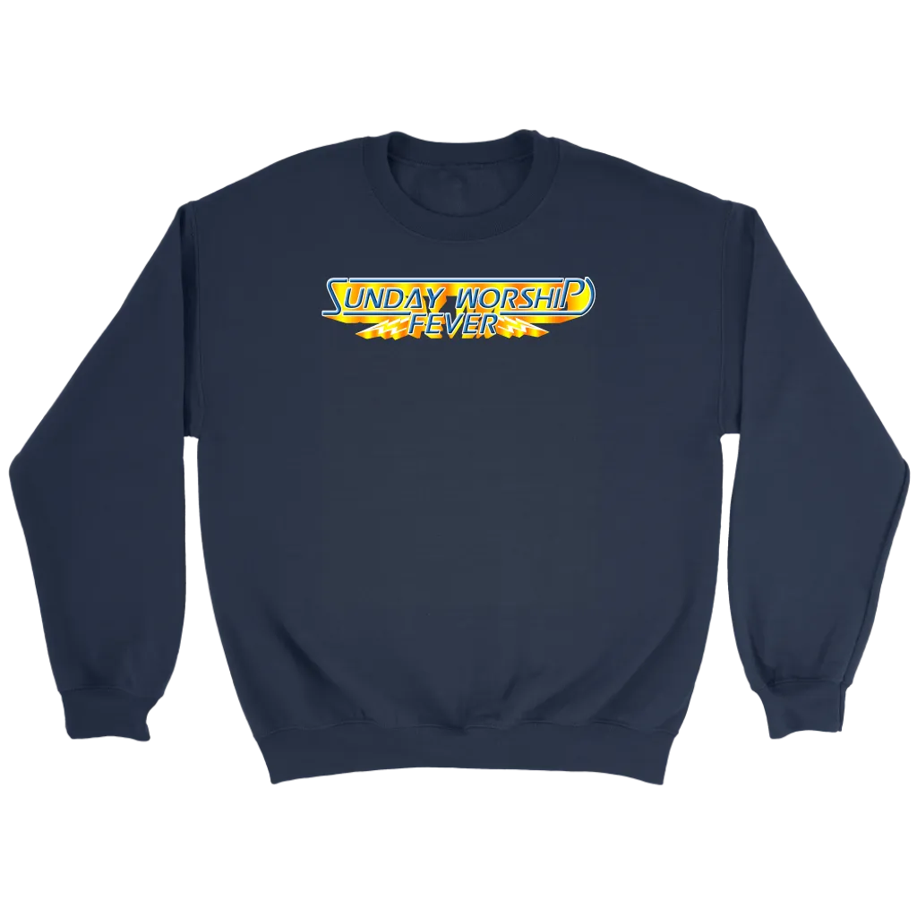 Sunday Worship Fever Crewneck