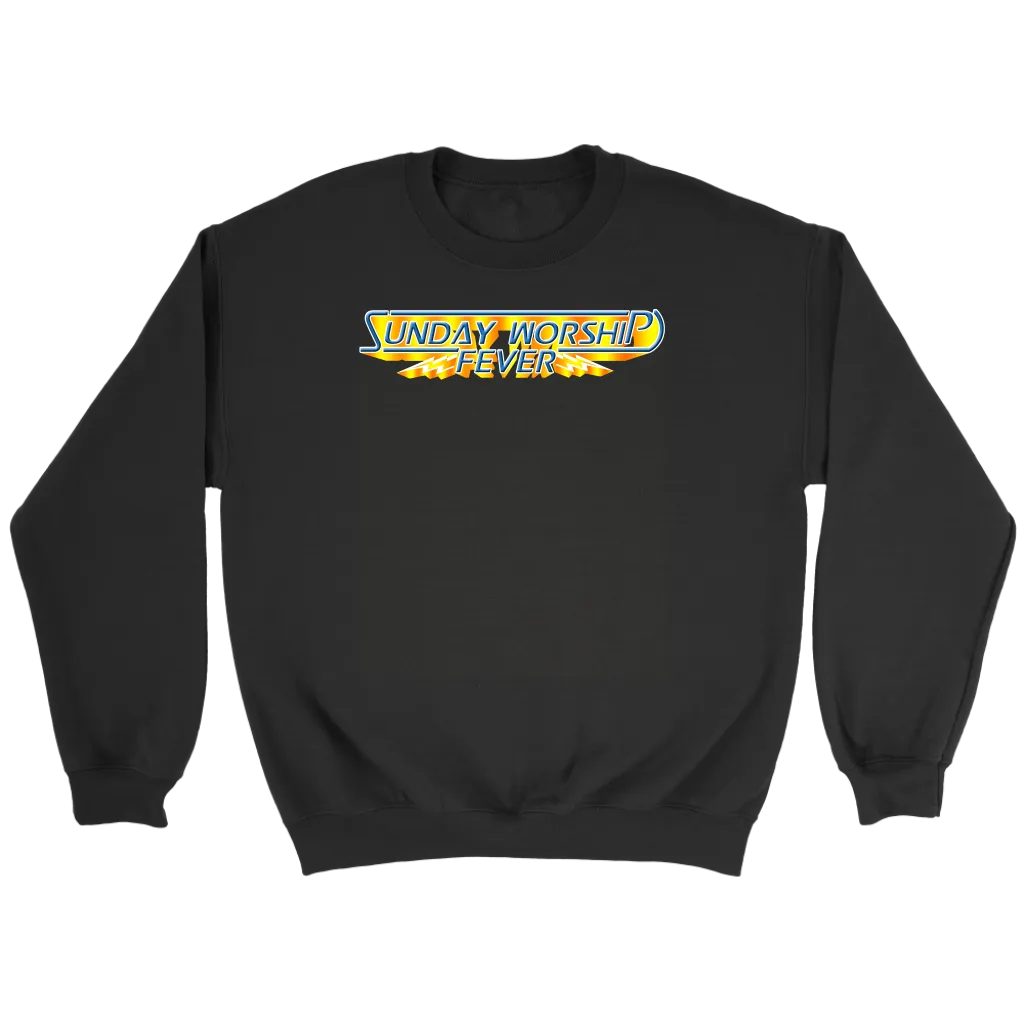 Sunday Worship Fever Crewneck