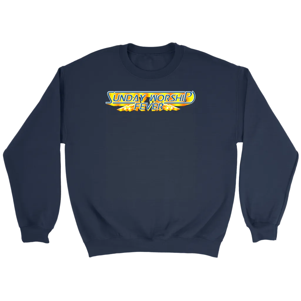 Sunday Worship Fever Crewneck