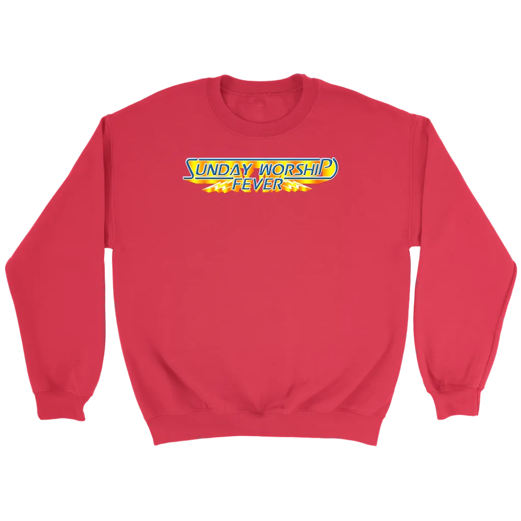 Sunday Worship Fever Crewneck