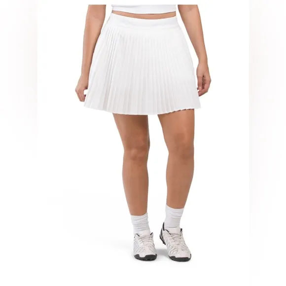SWING CONTROL Pleated Cloud Skort