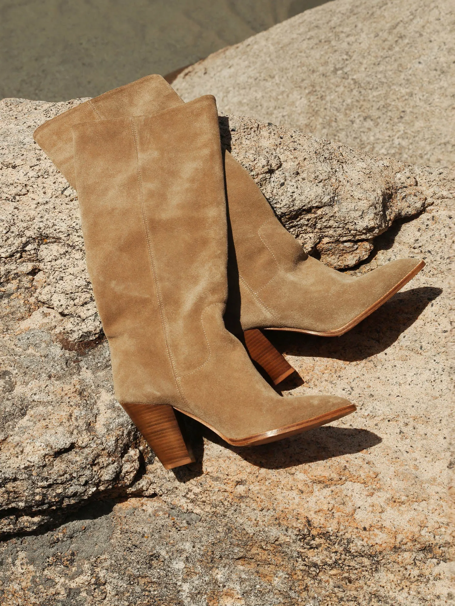 The Marfa Suede Tall Boot