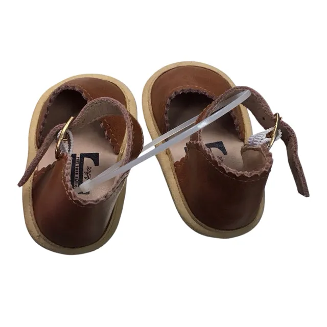 Tiny Toes Nation Girl's Brown Sandals Size 3