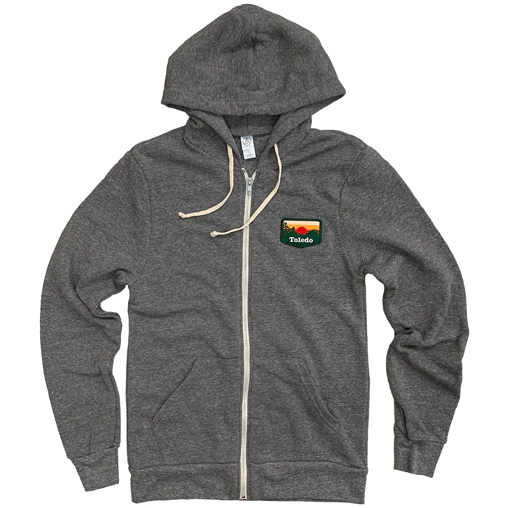 Toledo Sunset Patch Zip Up Hoodie (Discontinued)