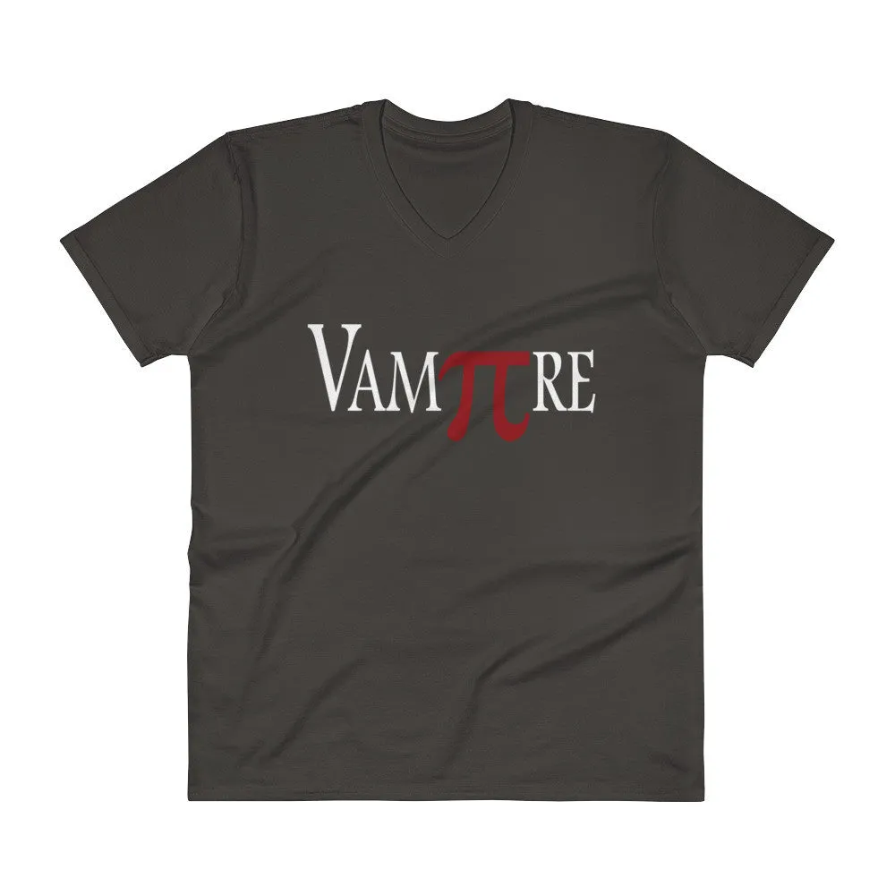VamPIre Pi Mathematical Constant Algebra Pun V-Neck T-Shirt