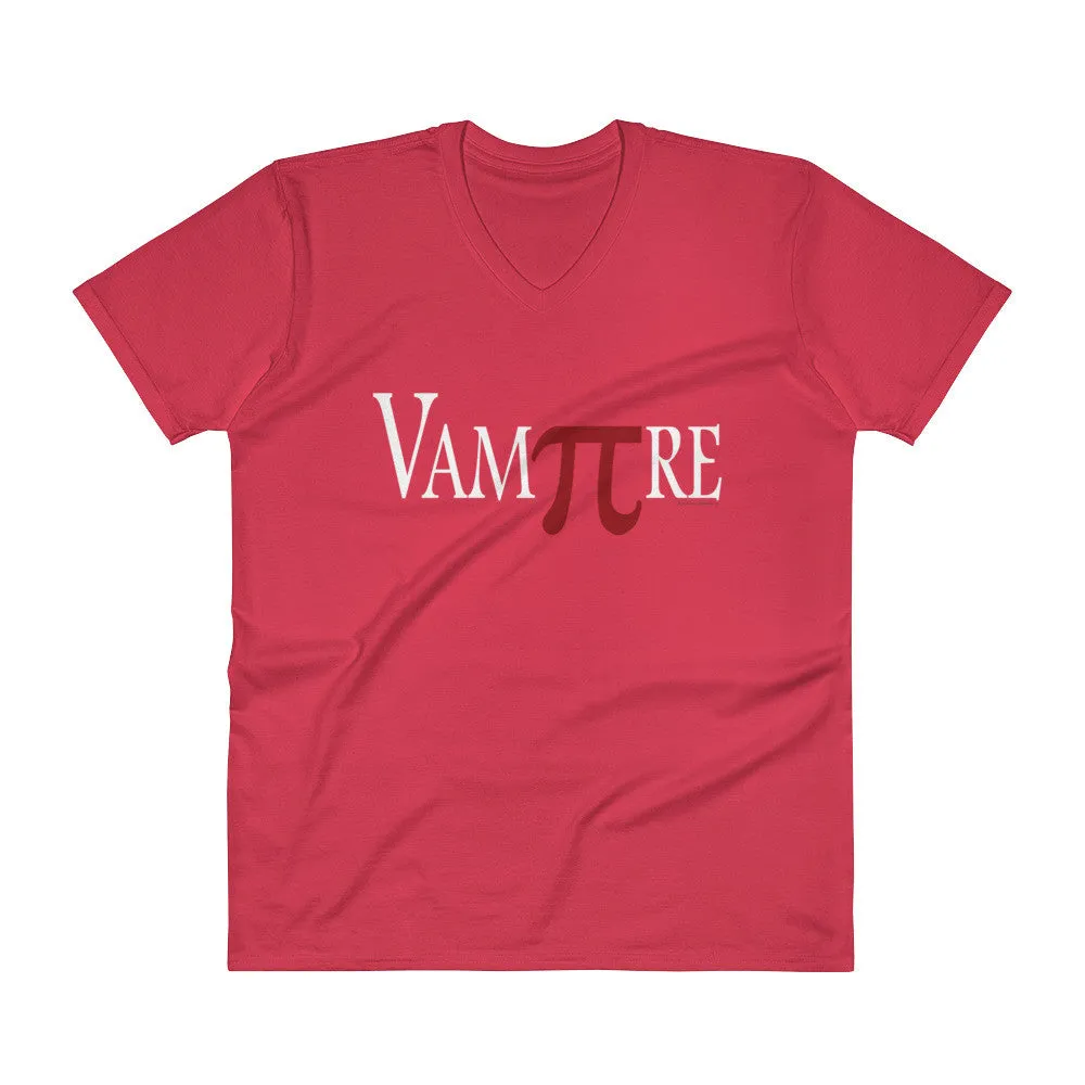 VamPIre Pi Mathematical Constant Algebra Pun V-Neck T-Shirt