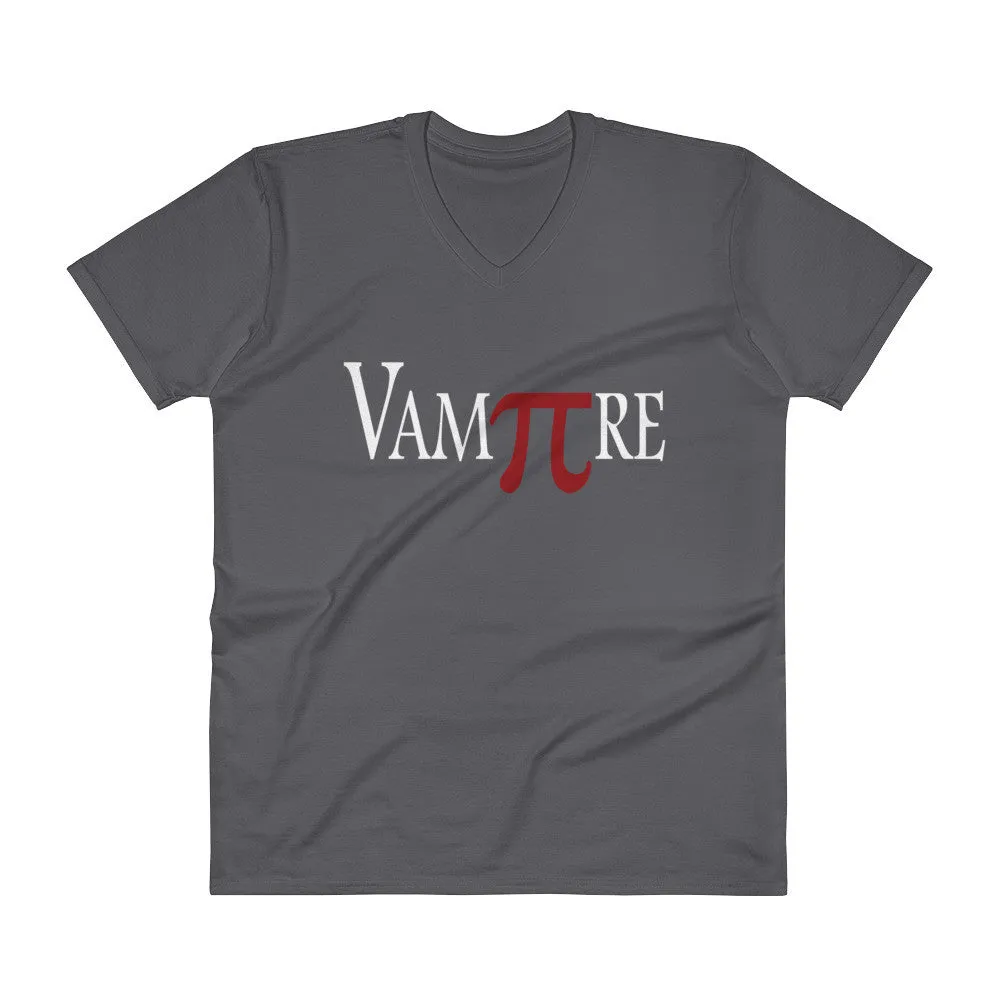 VamPIre Pi Mathematical Constant Algebra Pun V-Neck T-Shirt