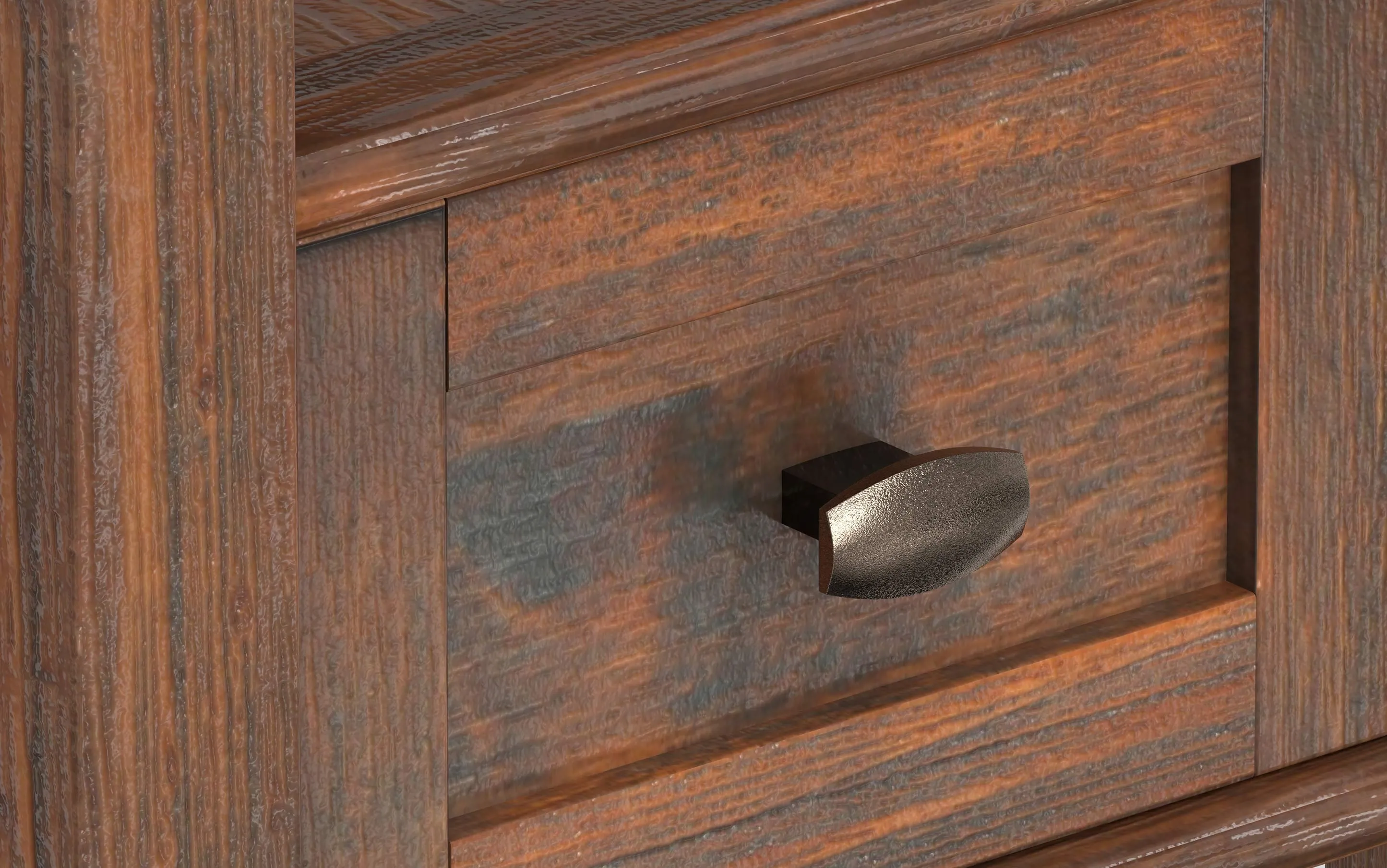 Warm Shaker Narrow End Table