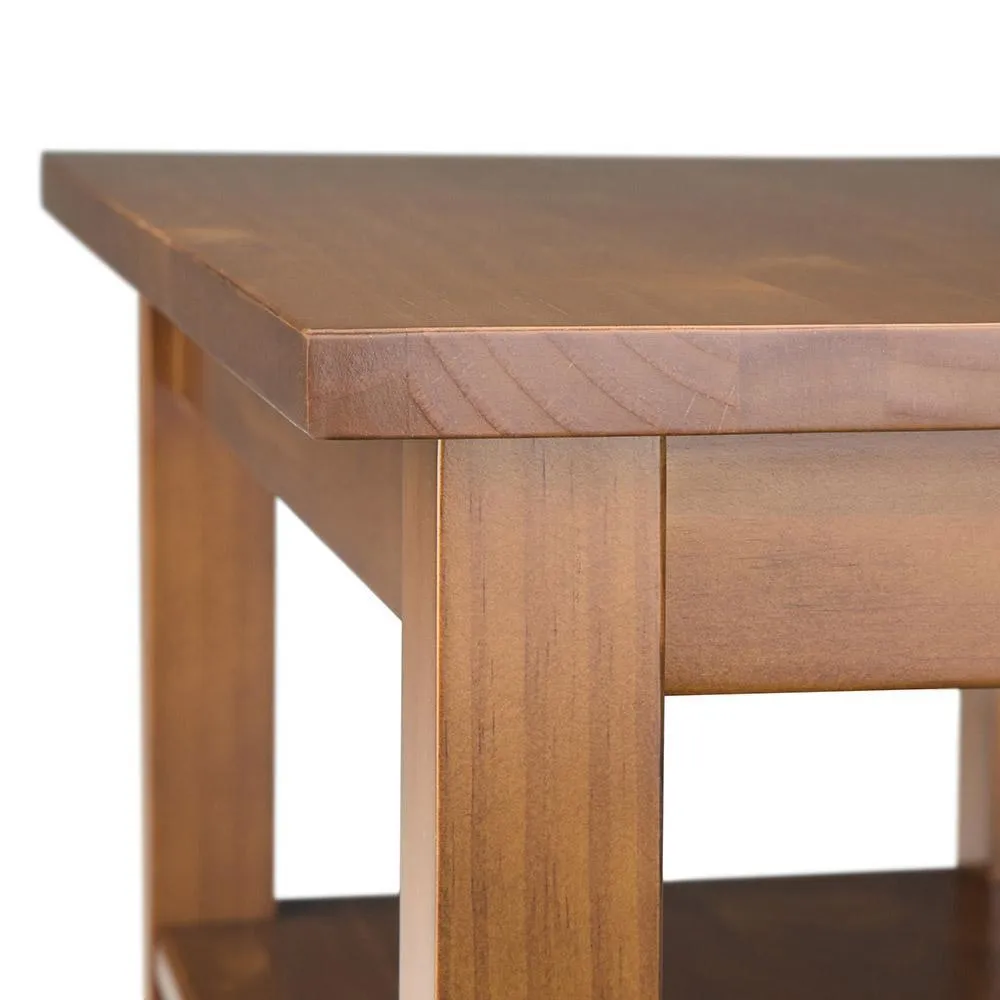 Warm Shaker Narrow End Table