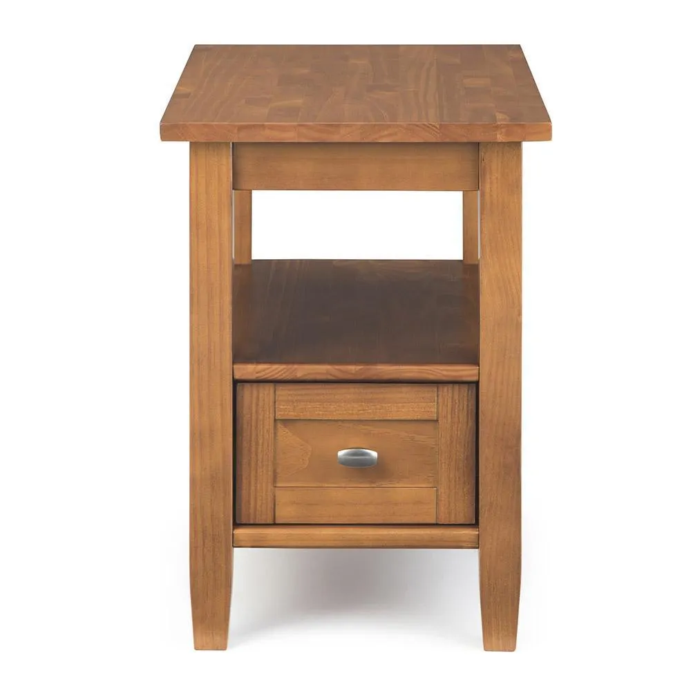 Warm Shaker Narrow End Table