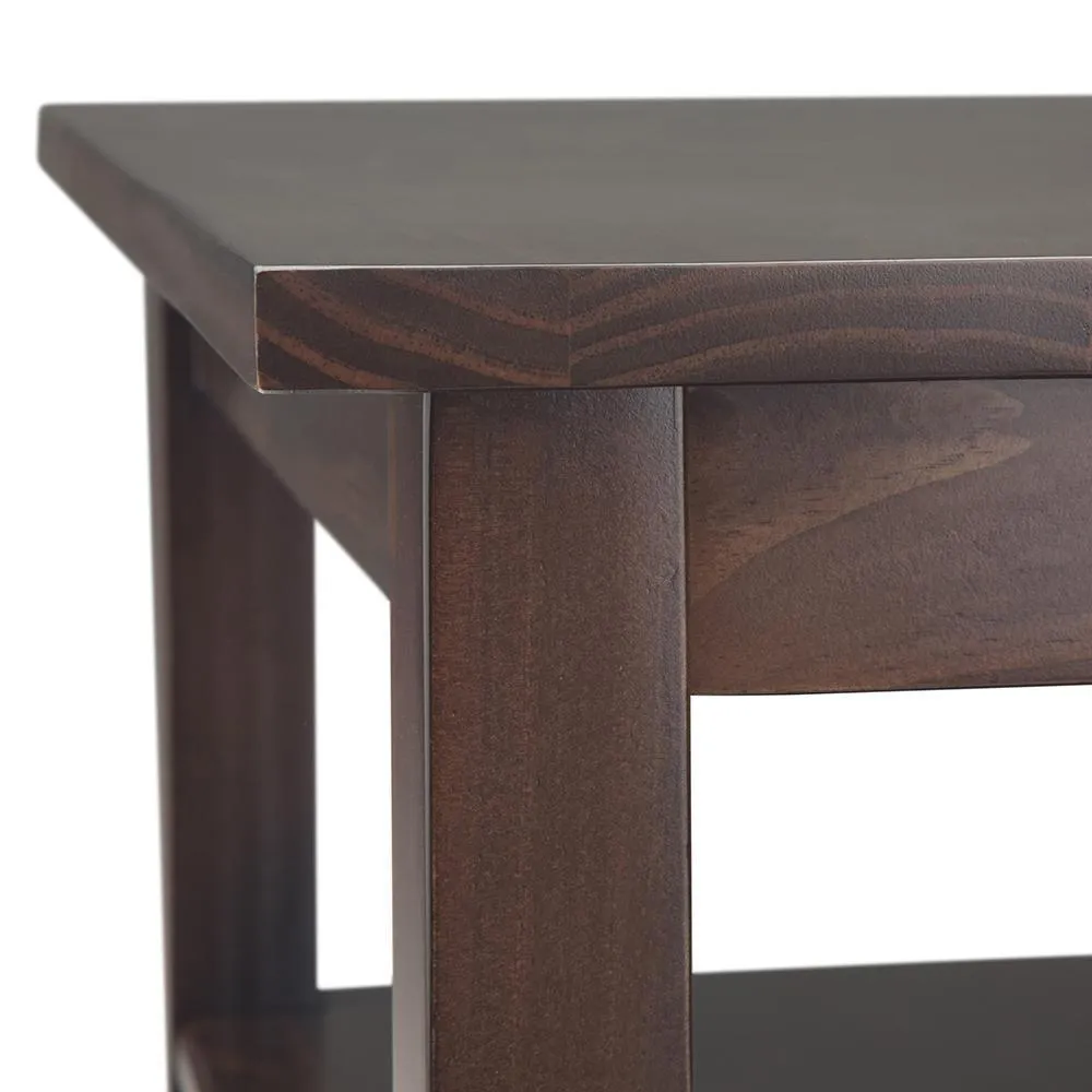 Warm Shaker Narrow End Table