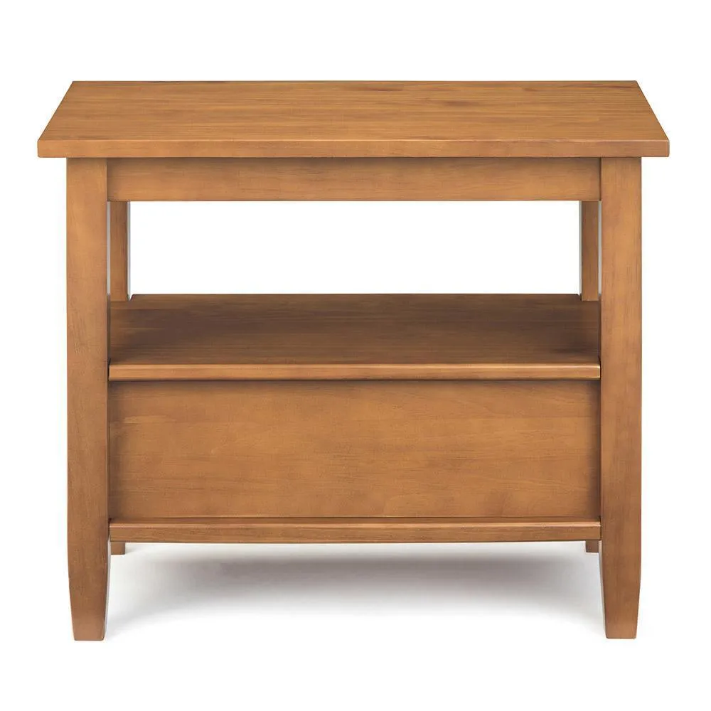 Warm Shaker Narrow End Table