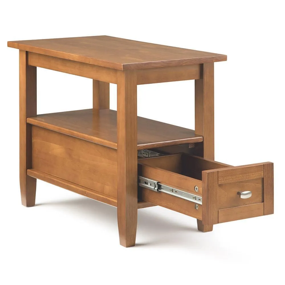 Warm Shaker Narrow End Table