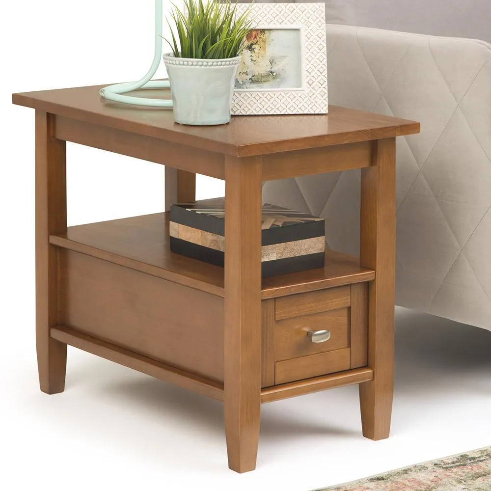 Warm Shaker Narrow End Table