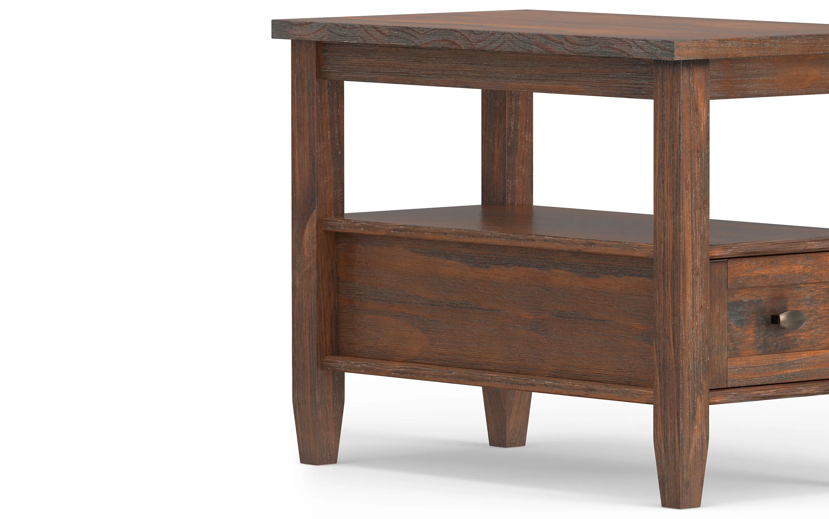 Warm Shaker Narrow End Table