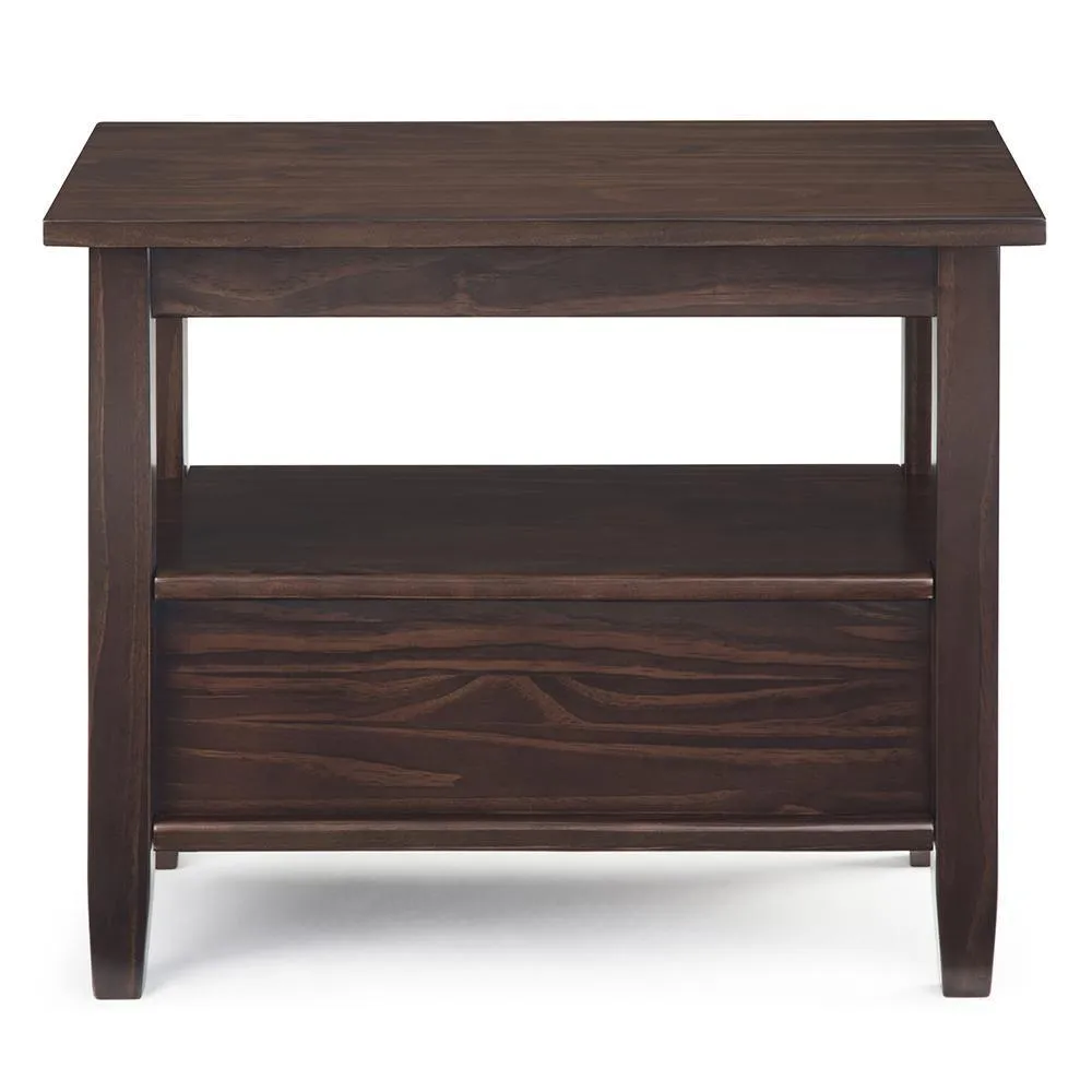 Warm Shaker Narrow End Table