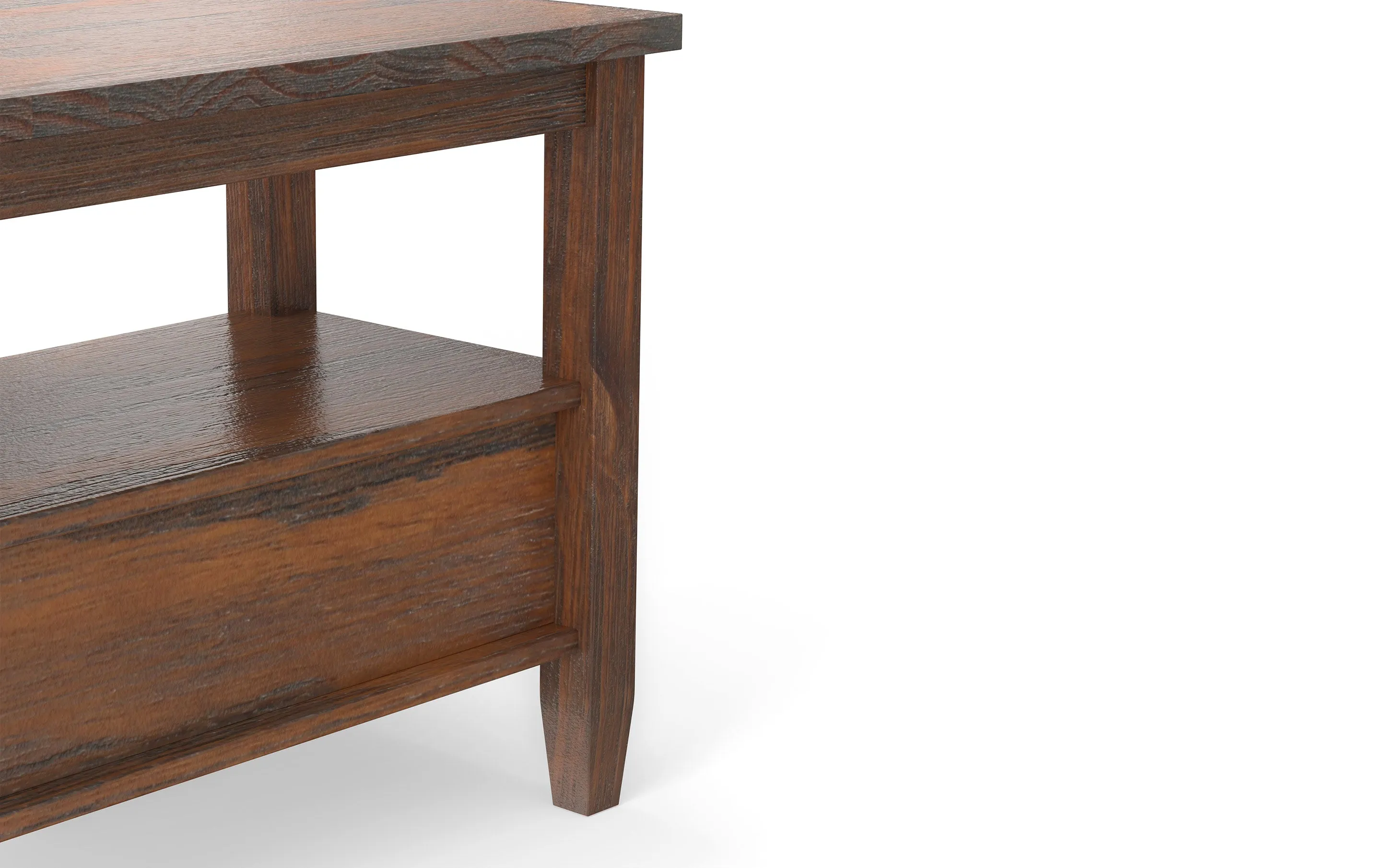 Warm Shaker Narrow End Table