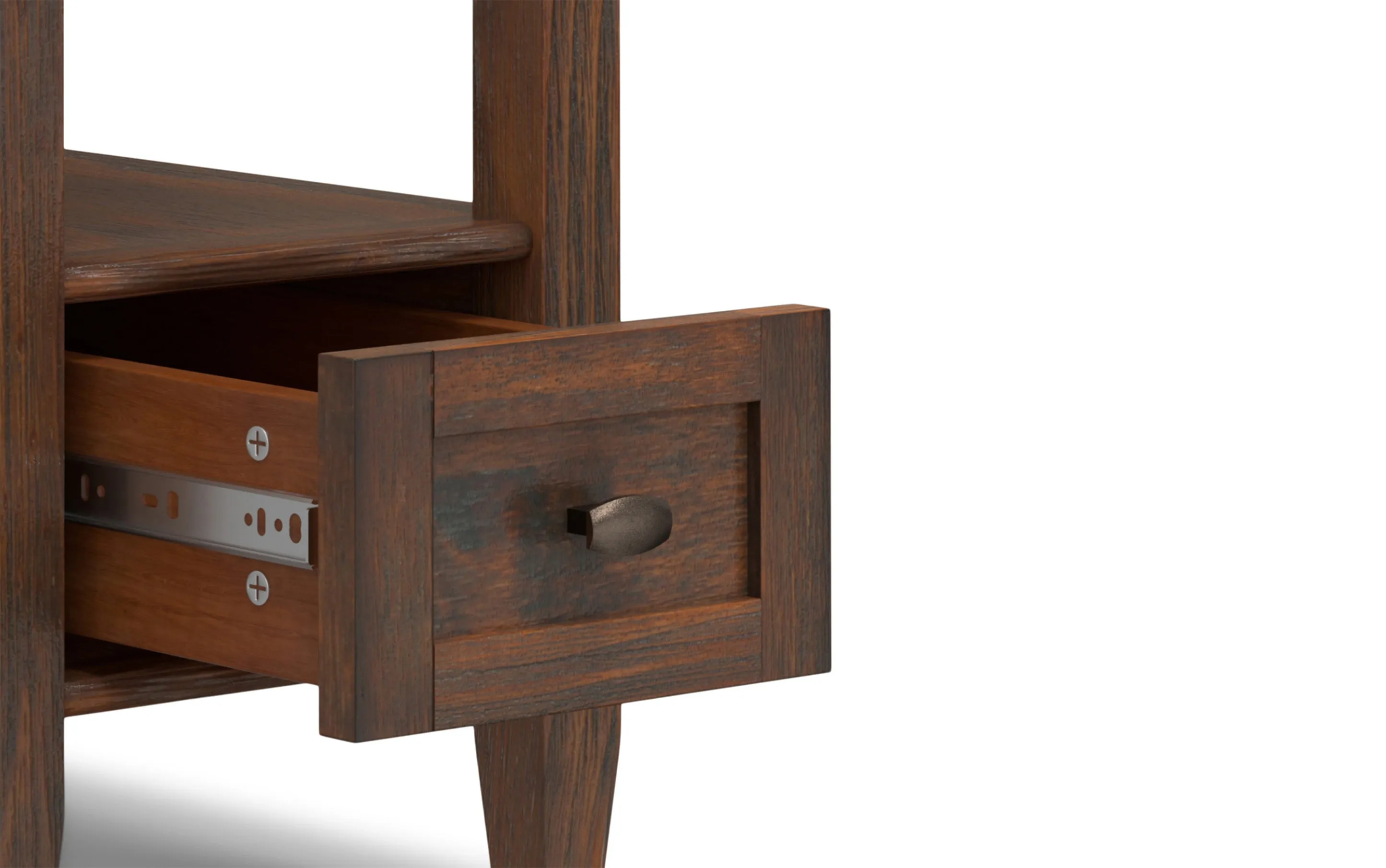 Warm Shaker Narrow End Table