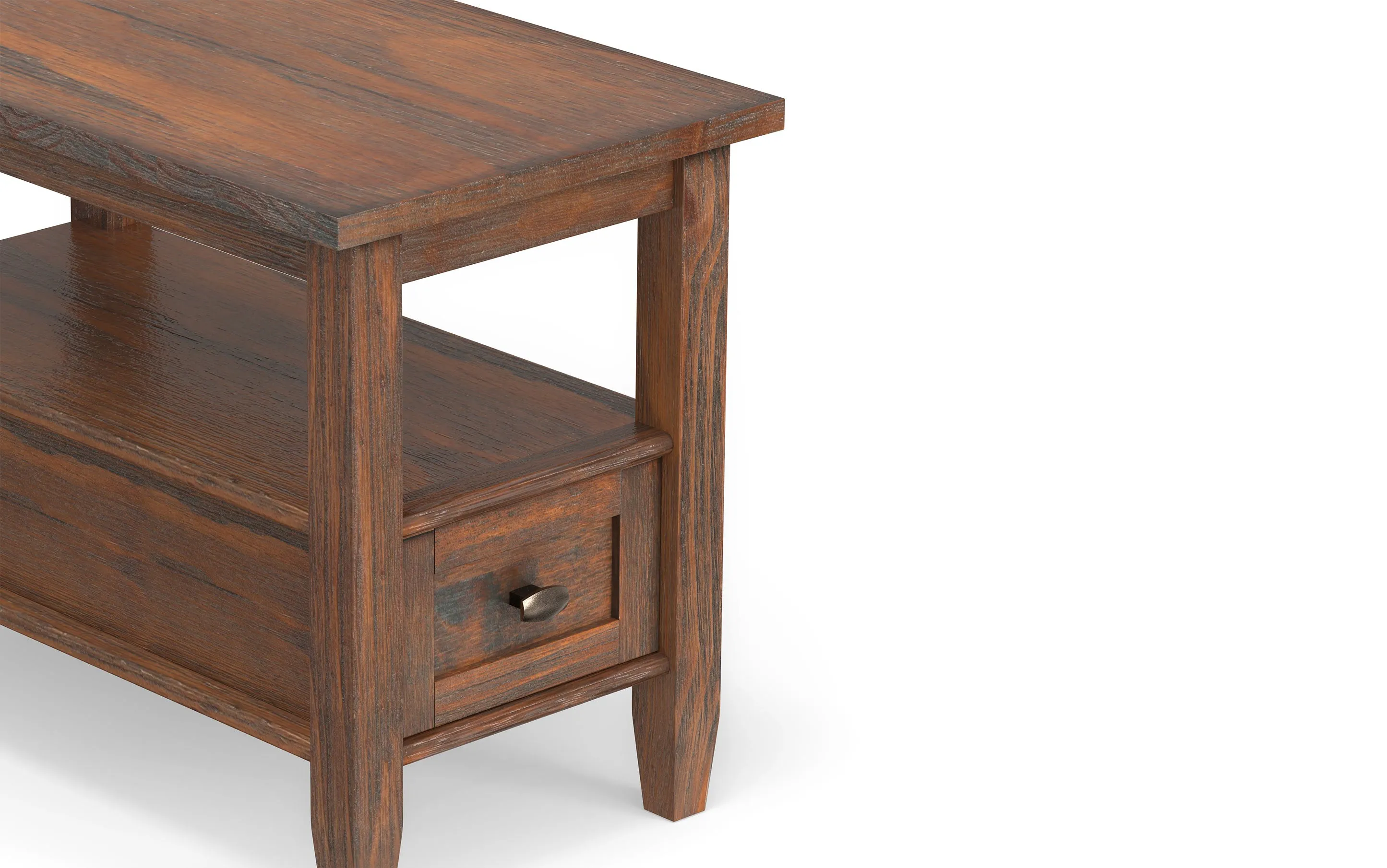 Warm Shaker Narrow End Table