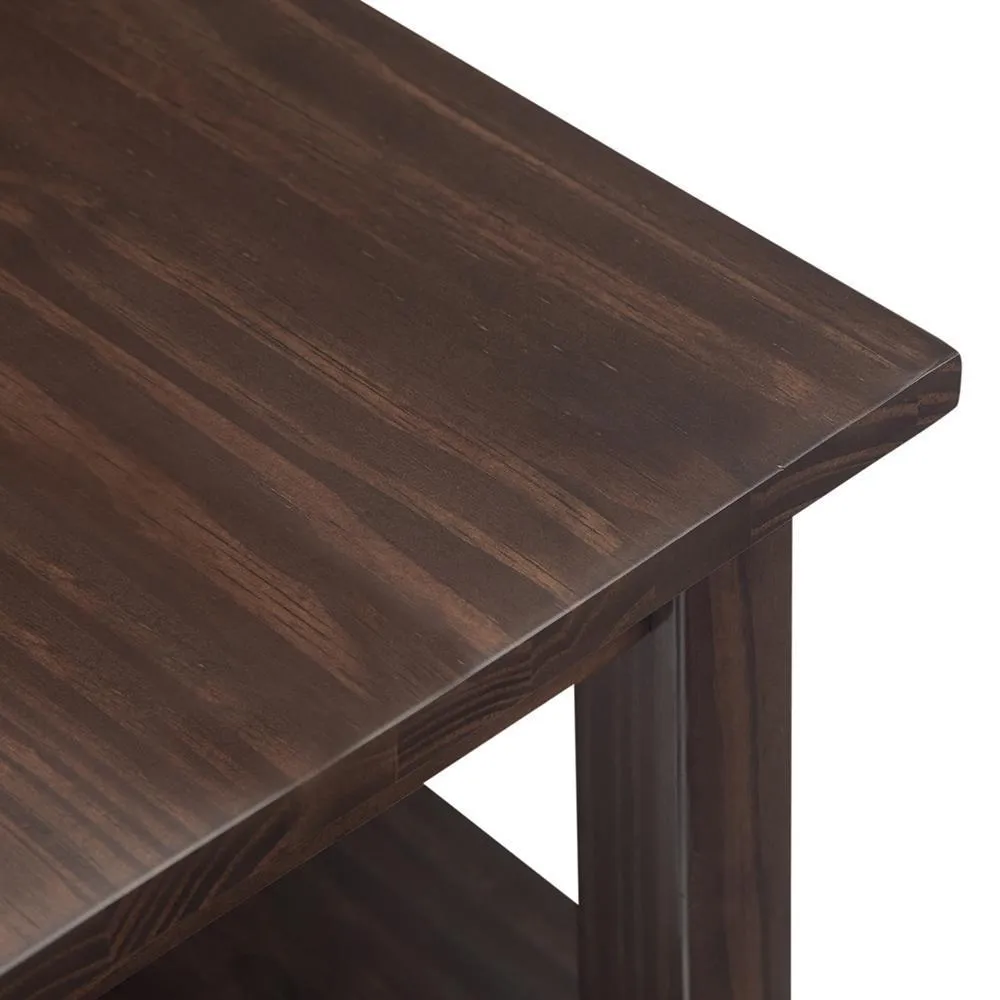 Warm Shaker Narrow End Table