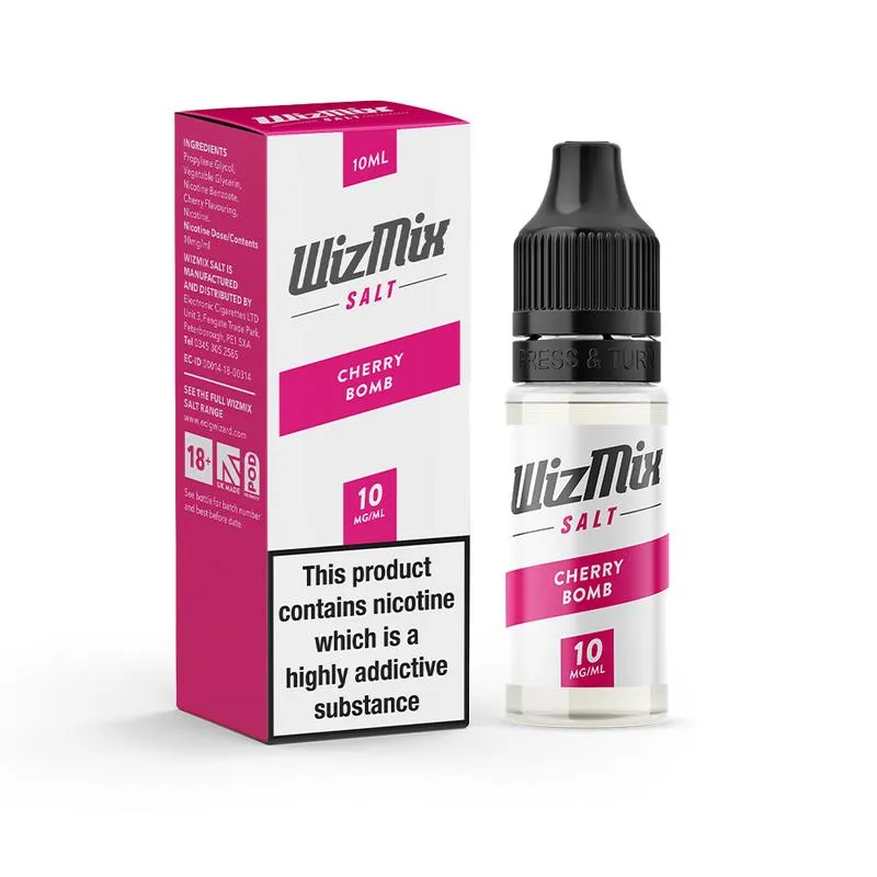 Wizmix Salts Cherry Bomb 10ml