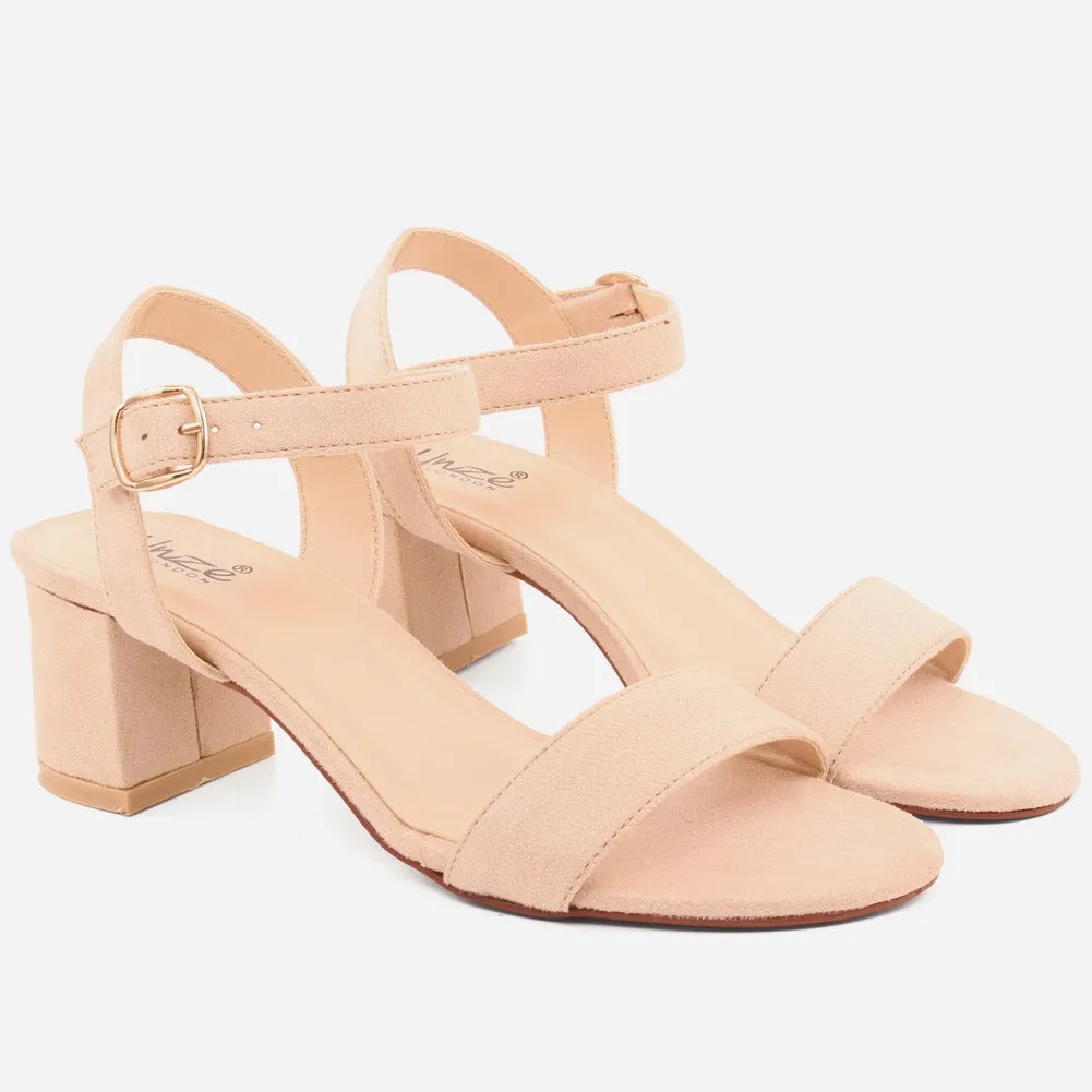 Women "SANDRA" Block Heel Stylish Sandals