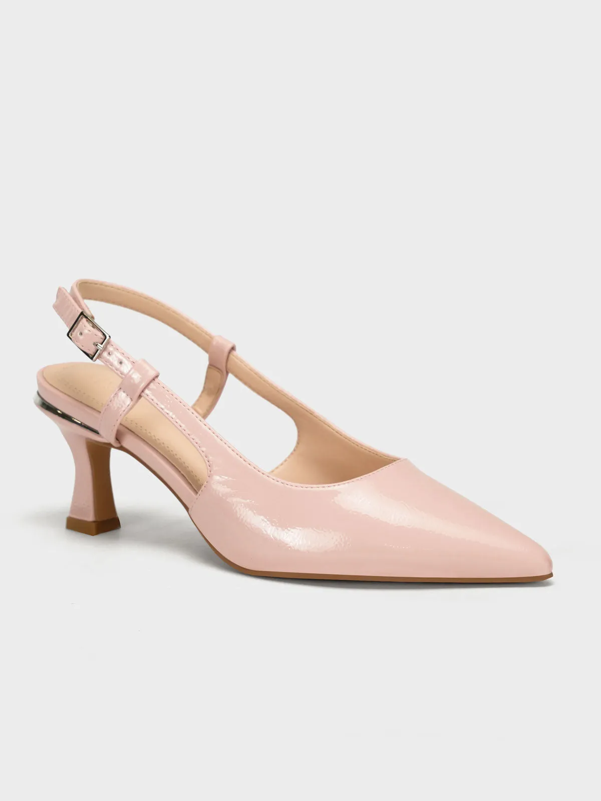 Womens "KOZUE" Pointy Slingback Sandals