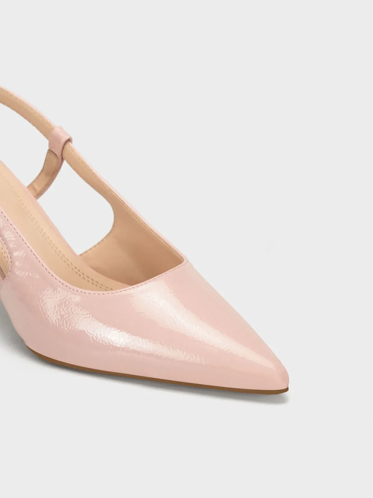 Womens "KOZUE" Pointy Slingback Sandals