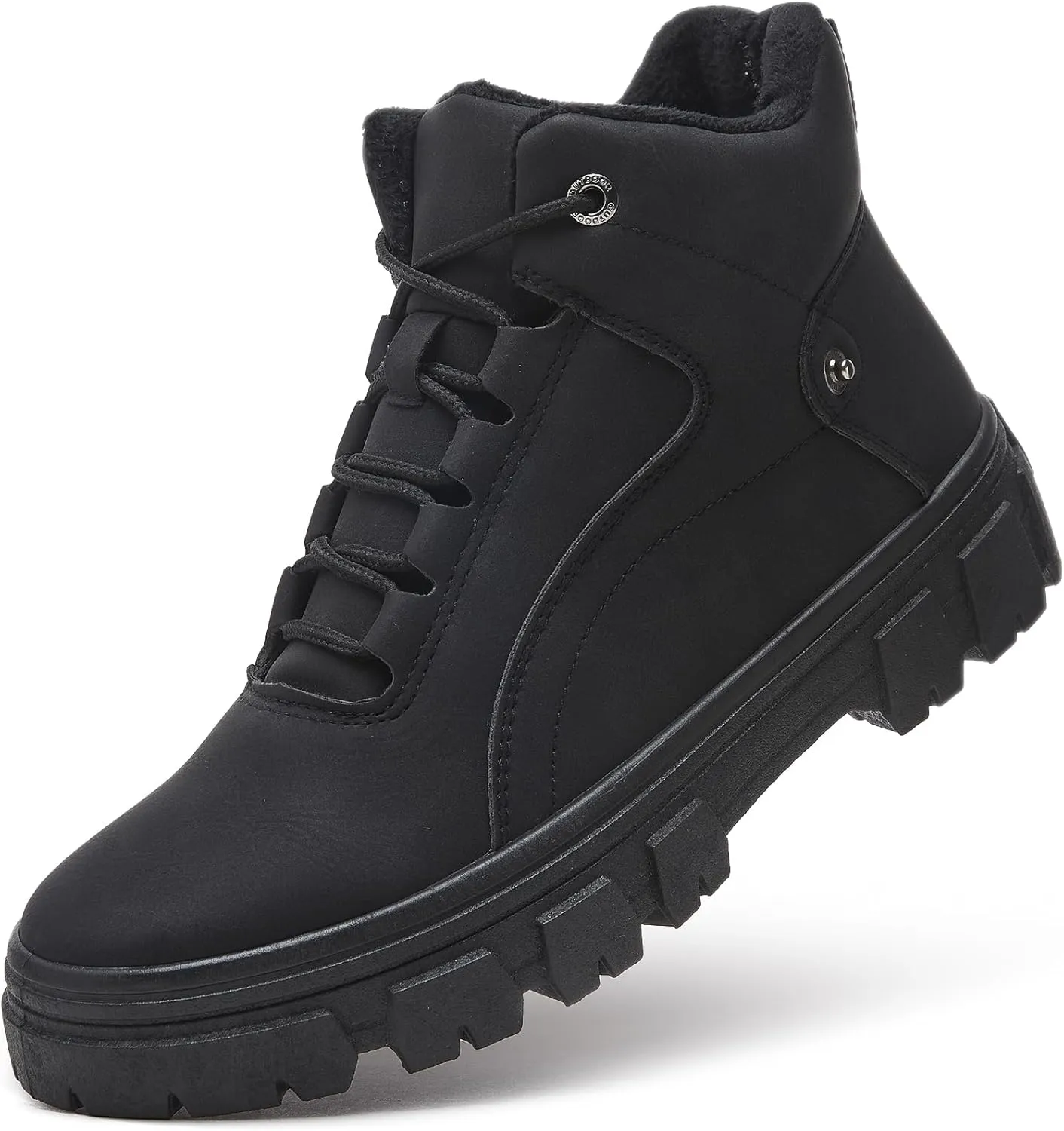 ZGR Women's Waterproof Snow Boots with Fur Lining